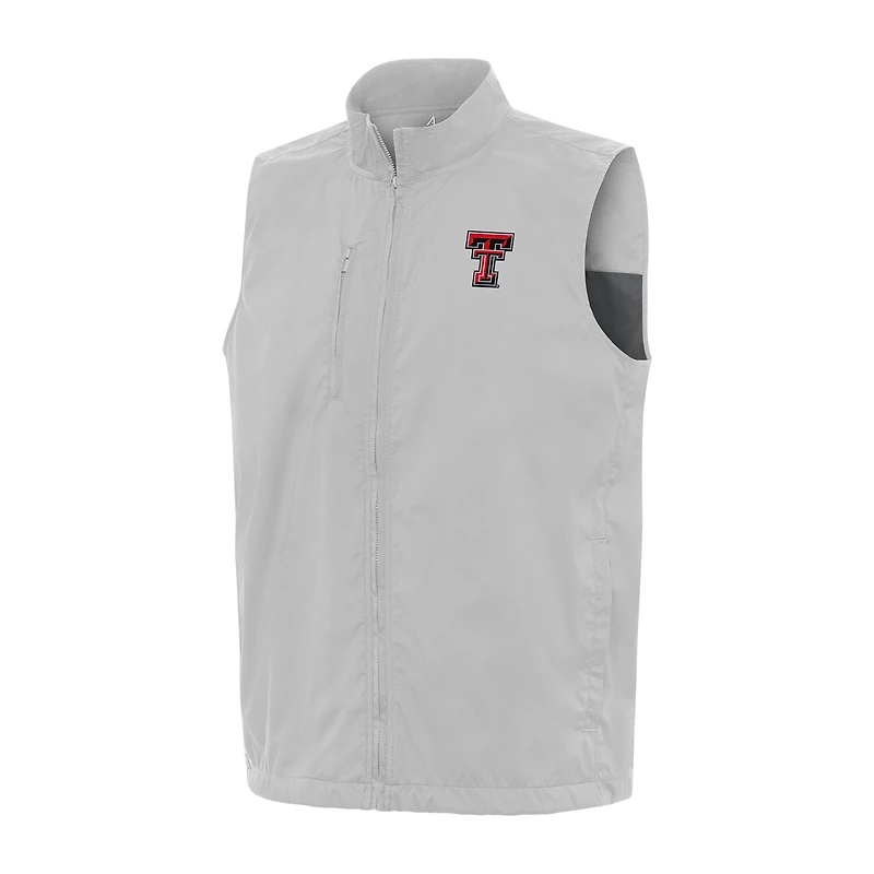Men's Antigua Texas Tech Red Raiders Brisk Full-Zip Vest