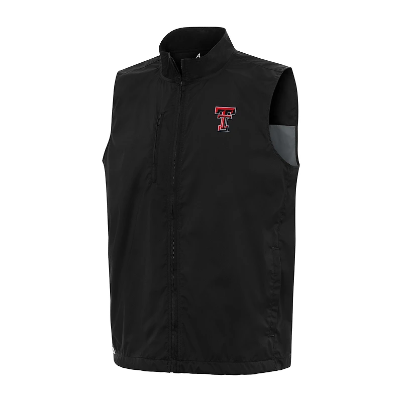 Men's Antigua Texas Tech Red Raiders Brisk Full-Zip Vest