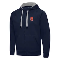 Men's Antigua Navy Syracuse Orange Big & Tall Victory Full-Zip Hoodie Jacket