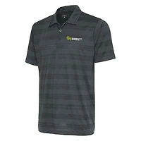 Men's Antigua Pewter George Mason Patriots Compass Polo