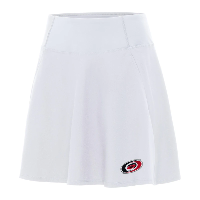 Women's Antigua White Carolina Hurricanes Chip Skort