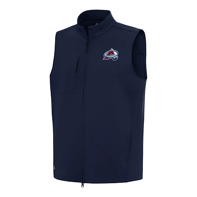 Men's Antigua Navy Colorado Avalanche Demand Full-Zip Vest