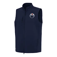 Men's Antigua Navy Edmonton Oilers Demand Full-Zip Vest