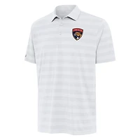 Men's Antigua White Florida Panthers Tunnel Polo