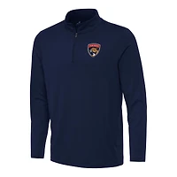 Men's Antigua Navy Florida Panthers Reprocess Quarter-Zip Top