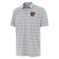 Men's Antigua  Gray Florida Panthers Big & Tall Tunnel Polo