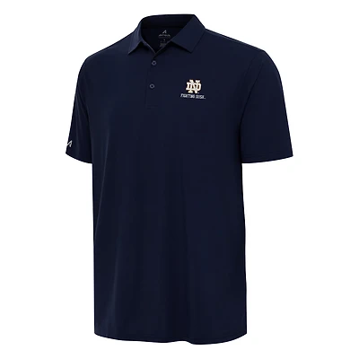 Men's Antigua Navy Notre Dame Fighting Irish Era Polo