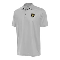 Men's Antigua Gray/White Army Black Knights Rings Polo