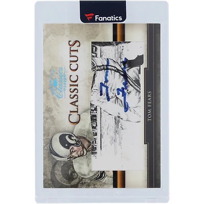 Tom Fears Los Angeles Rams Autographed 2008 Donruss Classics Relic #CUT-TF #11/15 Card