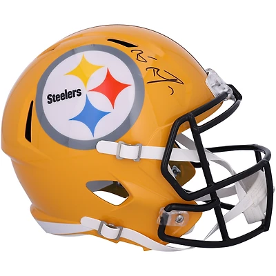 Ben Roethlisberger Pittsburgh Steelers Autographed Riddell Speed Replica Helmet