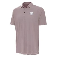 Men's Antigua Maroon Texas A&M Aggies Twine Polo