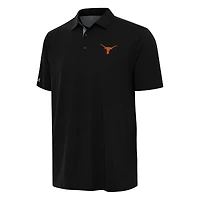 Men's Antigua Heather Gray Texas Longhorns Era Polo