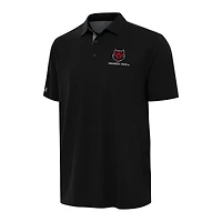 Men's Antigua Black/Gray Arkansas State Red Wolves Era Polo