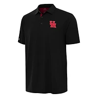 Men's Antigua Black/ Houston Cougars Era Polo