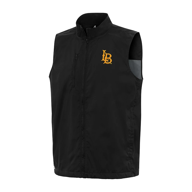 Men's Antigua Cal State Long Beach The Beach Brisk Full-Zip Vest