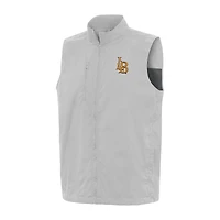 Men's Antigua Cal State Long Beach The Beach Brisk Full-Zip Vest