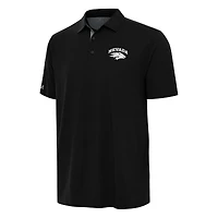Men's Antigua Black/Gray Nevada Wolf Pack Era Polo