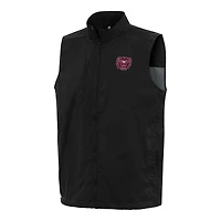 Men's Antigua  Black Missouri State University Bears Brisk Full-Zip Vest