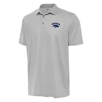 Men's Antigua Gray/White Nevada Wolf Pack Rings Polo