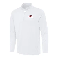 Men's Antigua White UNLV Rebels Reprocess Quarter-Zip Top