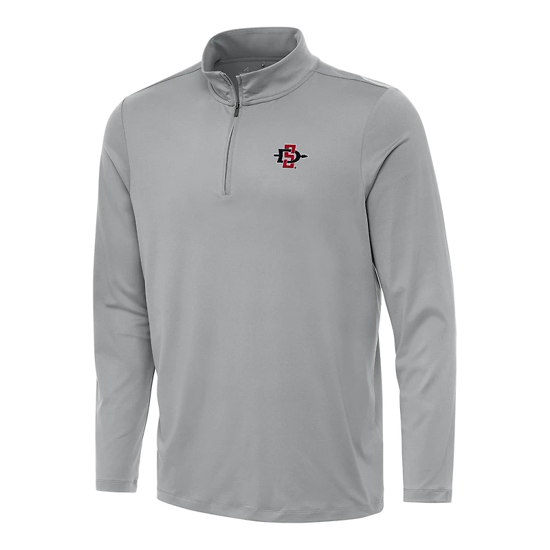 Men's Antigua San Diego State Aztecs Reprocess Quarter-Zip Top