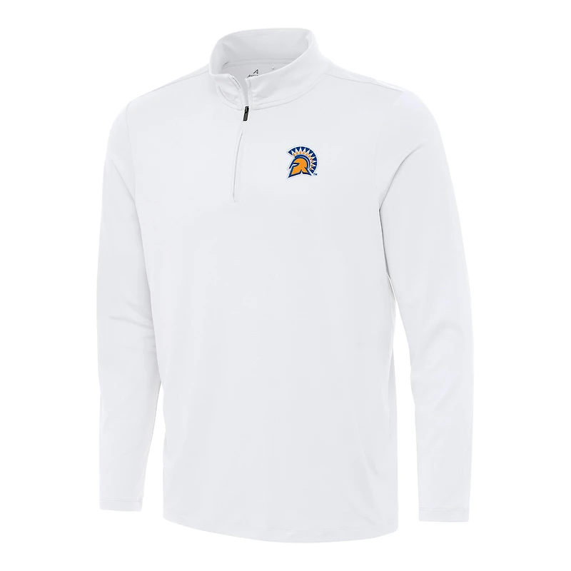 Men's Antigua San Jose State Spartans Reprocess Quarter-Zip Top