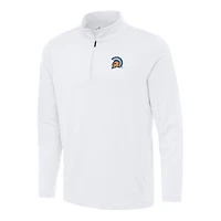 Men's Antigua San Jose State Spartans Reprocess Quarter-Zip Top