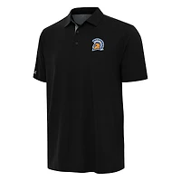 Men's Antigua Black/Gray San Jose State Spartans Era Polo