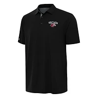 Men's Antigua Black/Gray Southern Illinois Salukis Era Polo