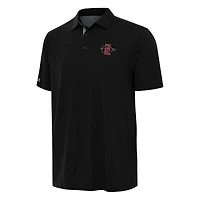 Men's Antigua Black/Gray San Diego State Aztecs Era Polo