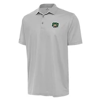 Men's Antigua Gray/White Ohio Bobcats Rings Polo