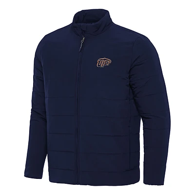 Men's Antigua Navy UTEP Miners Swelter Full-Zip Puffer Jacket