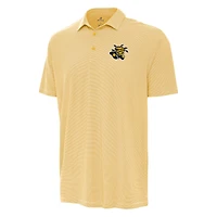Men's Antigua Yellow Wichita State Shockers Twine Polo