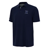 Men's Antigua Navy/Gray Xavier Musketeers Era Polo