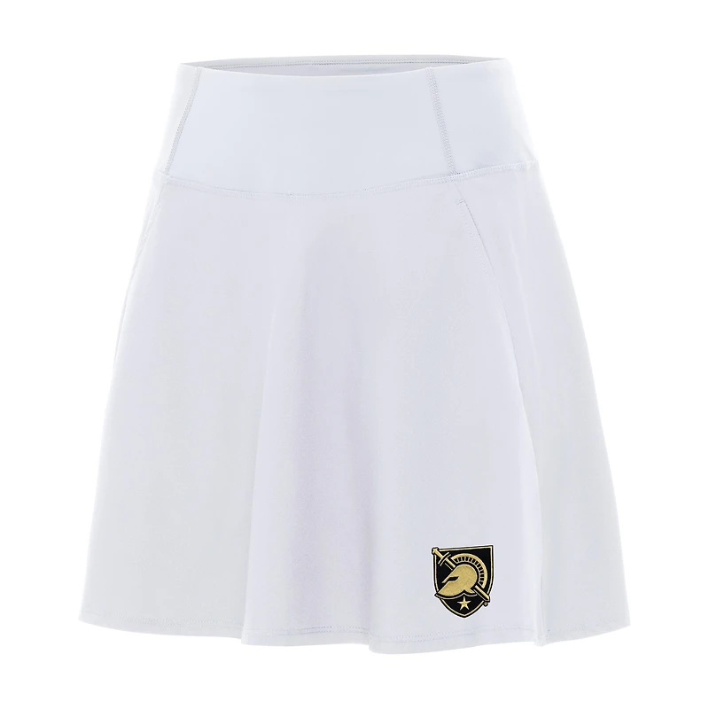 Women's Antigua White Army Black Knights Chip Skort