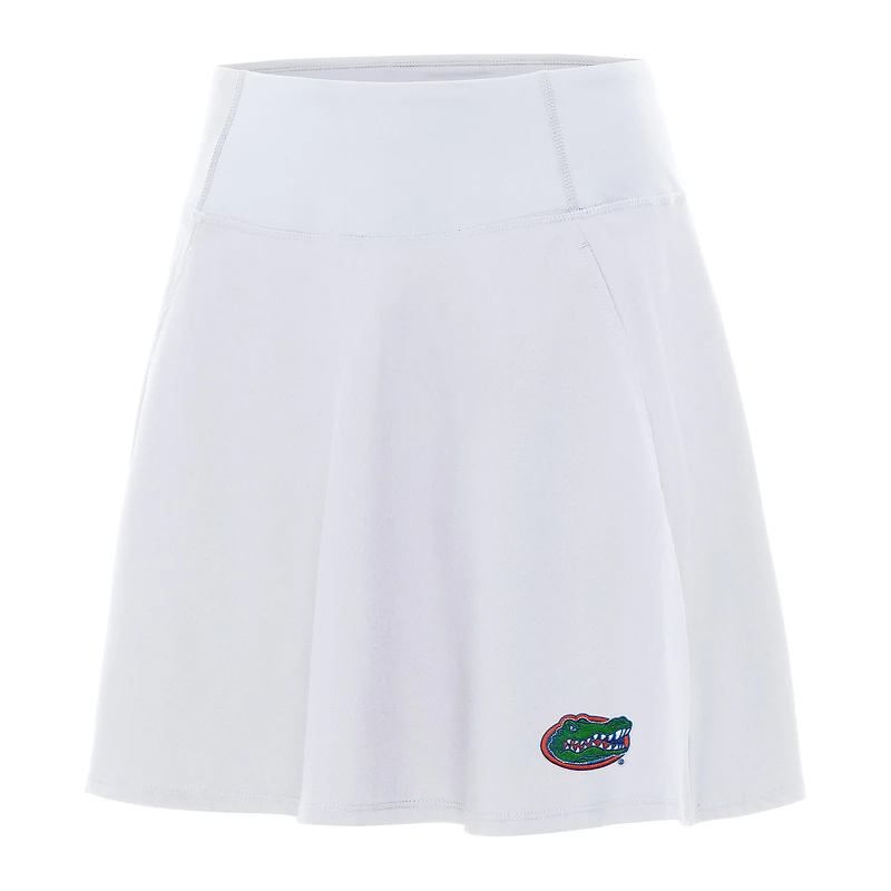 Women's Antigua White Florida Gators Chip Skort