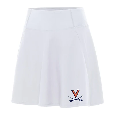 Women's Antigua White Virginia Cavaliers Chip Skort
