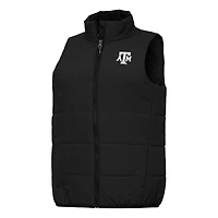 Women's Antigua Black Texas A&M Aggies Experience Full-Zip Vest