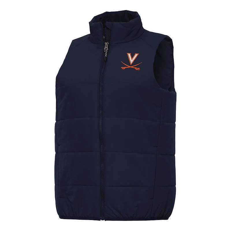Women's Antigua Navy Virginia Cavaliers Experience Full-Zip Vest
