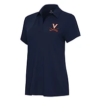 Women's Antigua Navy Virginia Cavaliers Era Polo