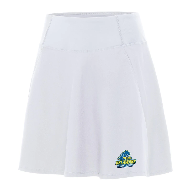 Women's Antigua White Delaware Fightin' Blue Hens Chip Skort