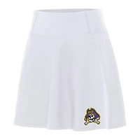 Women's Antigua White ECU Pirates Chip Skort