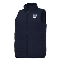 Women's Antigua Navy Butler Bulldogs Experience Full-Zip Vest