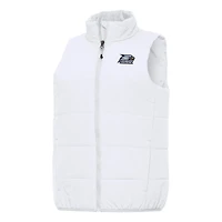 Women's Antigua White Georgia Southern Eagles Experience Full-Zip Vest