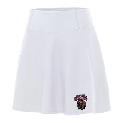 Women's Antigua White Montana Grizzlies Chip Skort