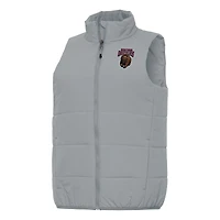 Women's Antigua Gray Montana Grizzlies Experience Full-Zip Vest