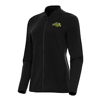 Women's Antigua Black NDSU Bison Continual Full-Zip Jacket