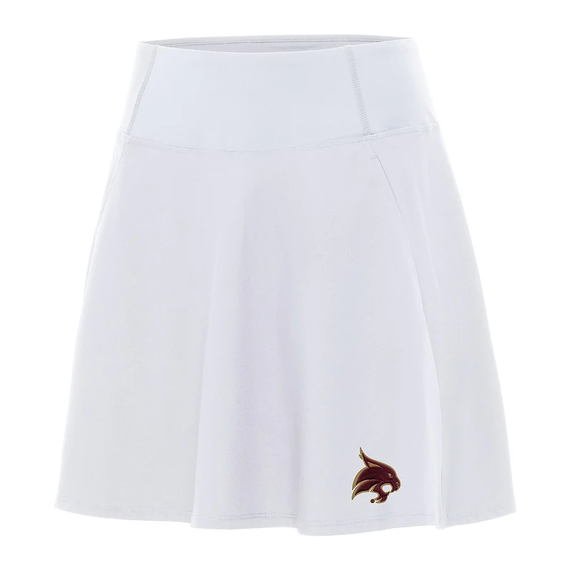Women's Antigua White Texas State Bobcats Chip Skort