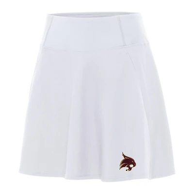 Women's Antigua White Texas State Bobcats Chip Skort