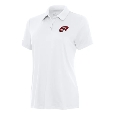 Women's Antigua White Western Kentucky Hilltoppers Reprocess Polo